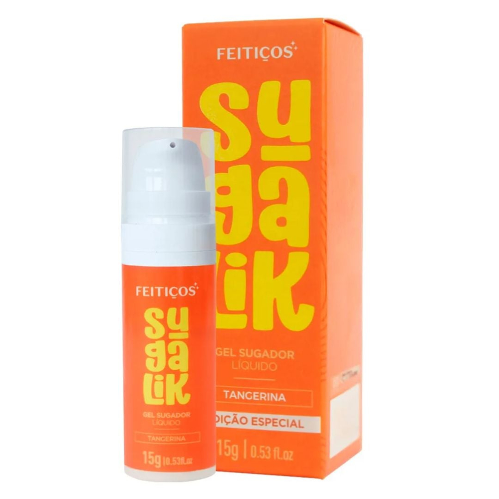 Sugalik Gel Sugador Líquido Beijável 15G Feitiços - Imagem 5