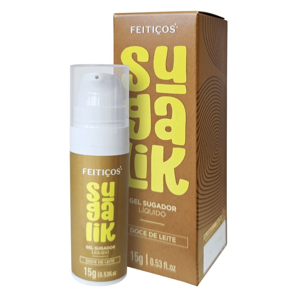 Sugalik Gel Sugador Líquido Beijável 15G Feitiços - Imagem 4
