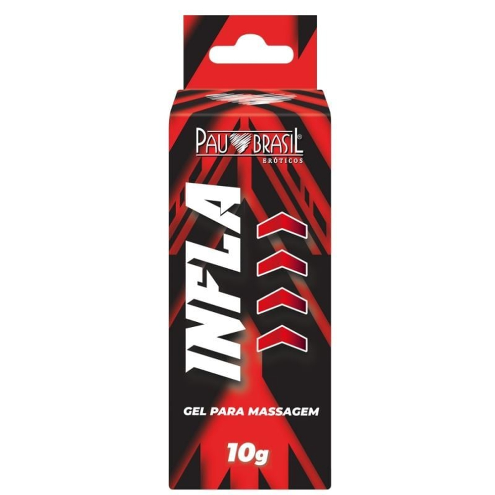 Infla Excitante Unissex 10G Pau Brasil - Imagem 3