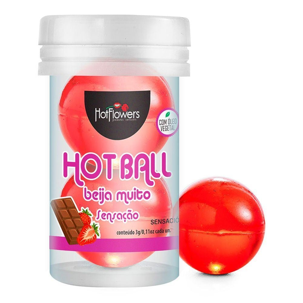 Hot Ball Beija Muito 2Un Hot Flowers - Imagem 7