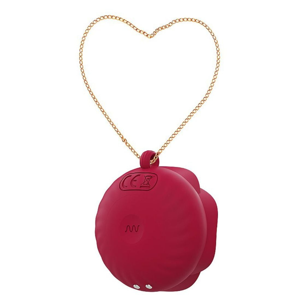 Vibrador Mirabelle Formato De Colar Com Pingente De Flor 10 Vibrações - Imagem 5