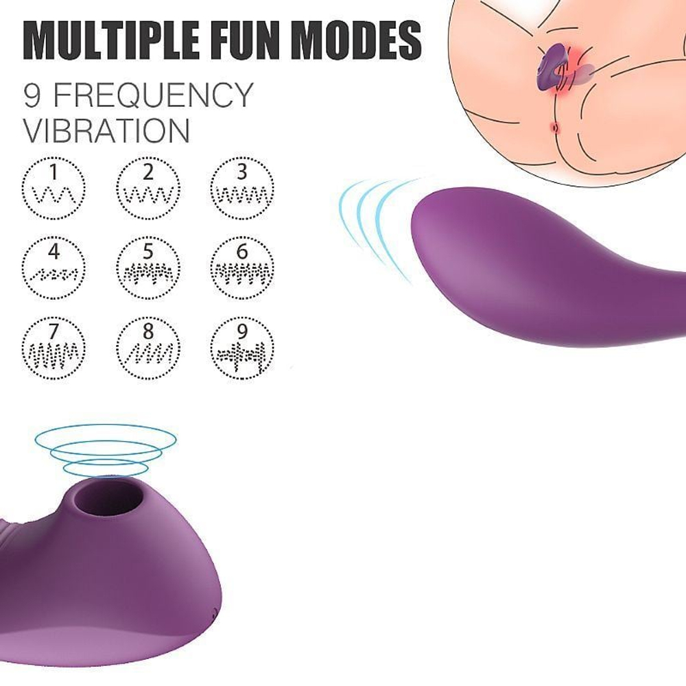 Massageador Ponto G E Clitoris Wistaria S Hande - Imagem 5