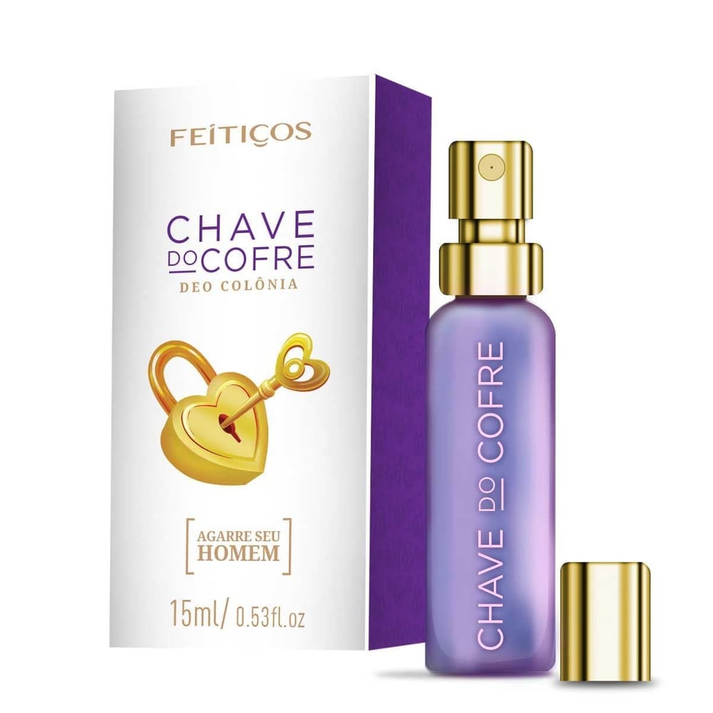 Chave Do Cofre Deo Colônia Afrodisíaca Feminina 15Ml Feitiços