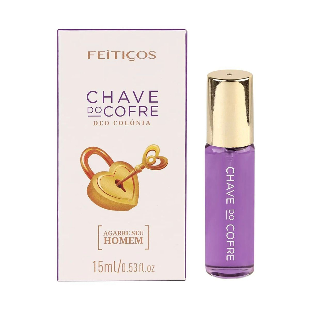 Chave Do Cofre Deo Colônia Afrodisíaca Feminina 15Ml Feitiços - Imagem 5