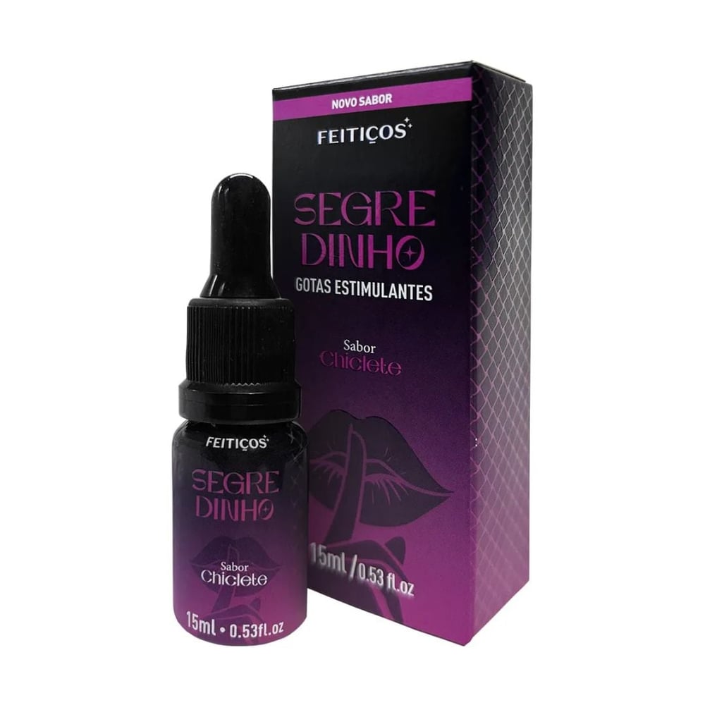 Segredinho Gel Lubrificante Íntimo 15Ml Feitiços - Imagem 6