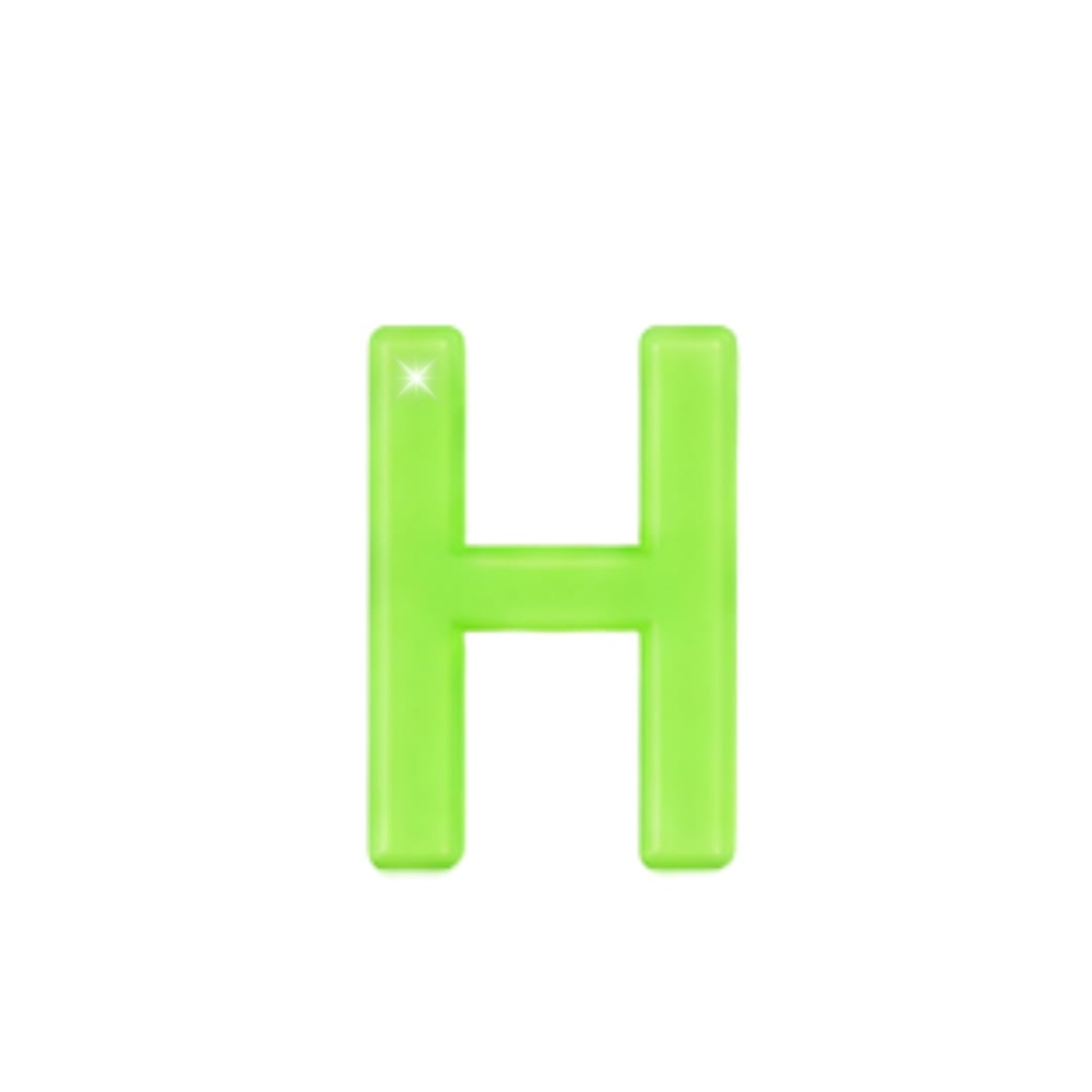Letras Para Personalizar Fosforecente De Plástico Hard - Imagem 10