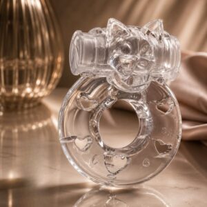 Anel Peniano Vibrador Bichinho Transparente Vibe Toys
