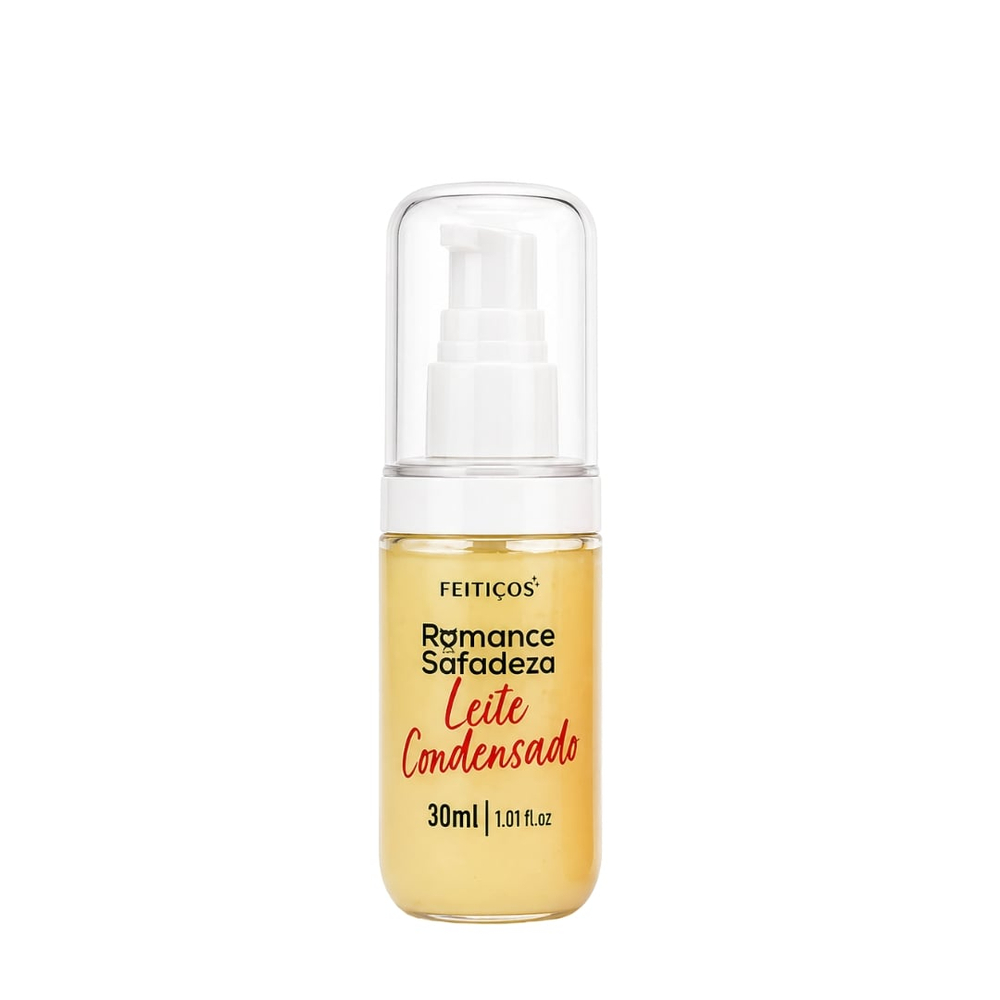 Romance Com Safadeza Calda Estimulante Beijável Com Brilho 30Ml Feitiços - Imagem 3