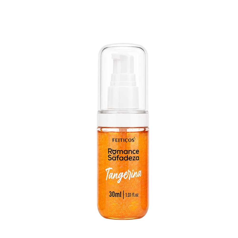 Romance Com Safadeza Calda Estimulante Beijável Com Brilho 30Ml Feitiços - Imagem 4