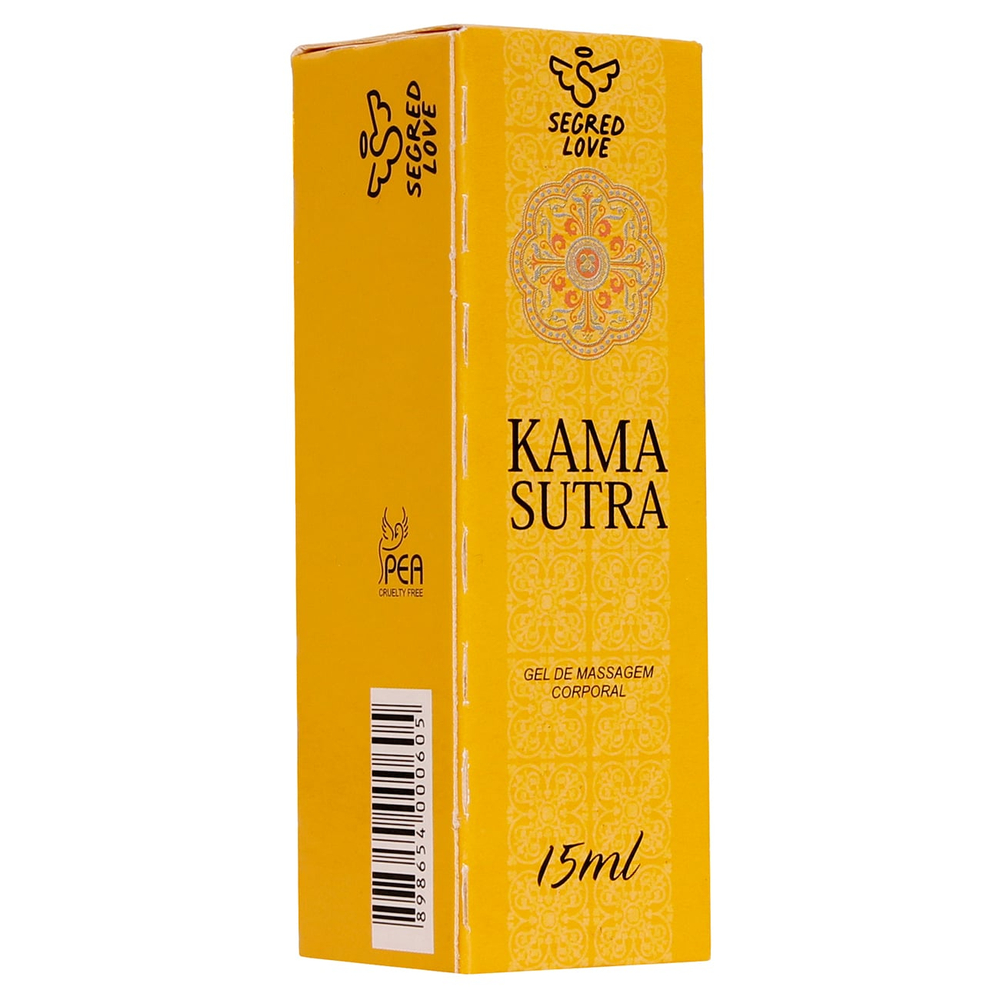 Kama Sutra Lubrificante À Base D’água 15Ml Secret Love - Imagem 3