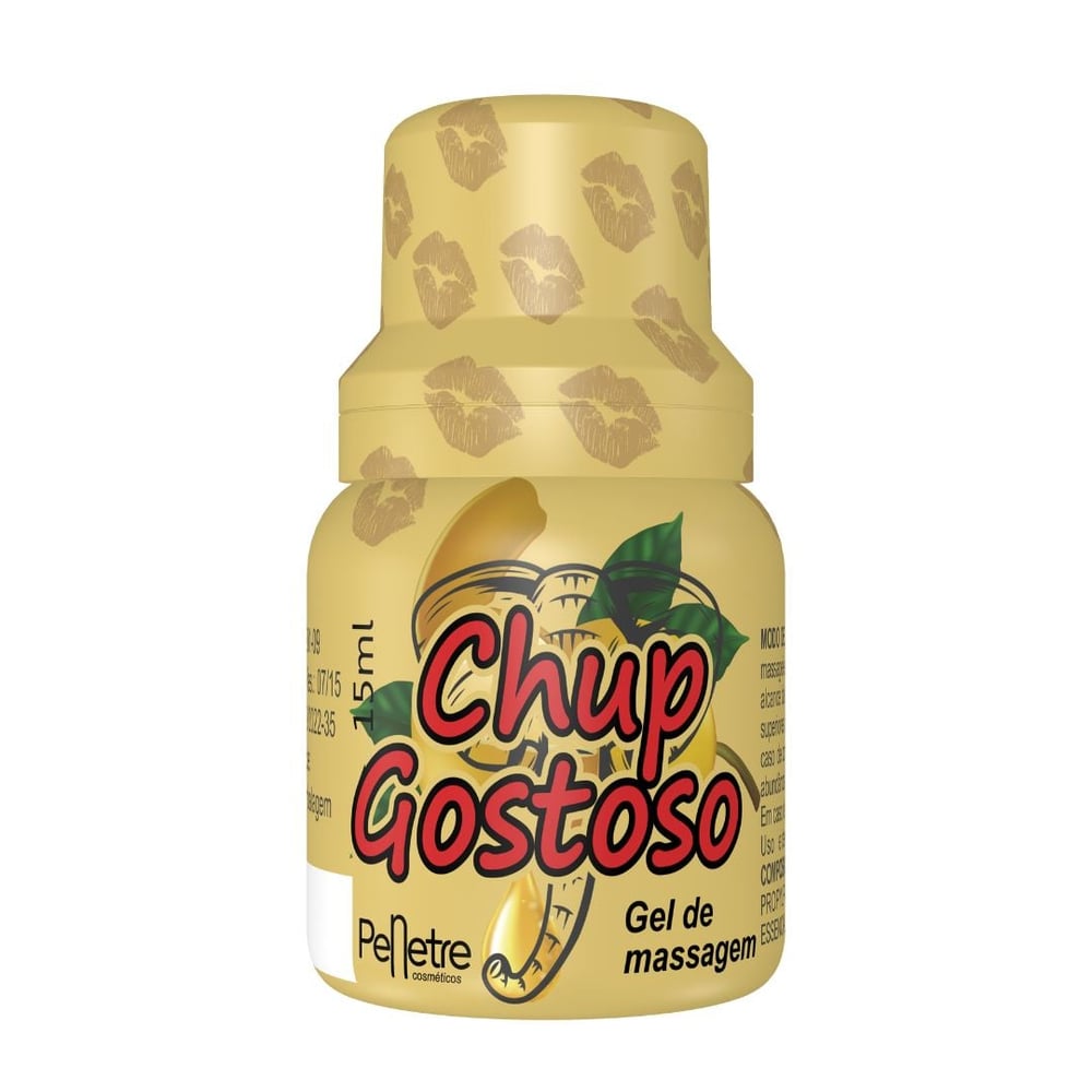 Chup Gostoso Gel Para Massagem 15Ml Penetre Cosméticos - Imagem 5
