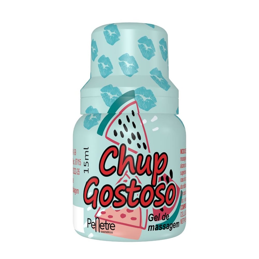 Chup Gostoso Gel Para Massagem 15Ml Penetre Cosméticos - Imagem 4