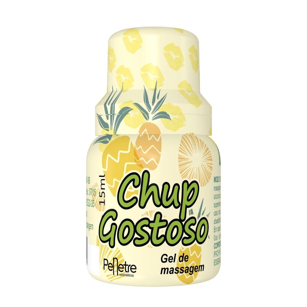 Chup Gostoso Gel Para Massagem 15Ml Penetre Cosméticos - Imagem 2