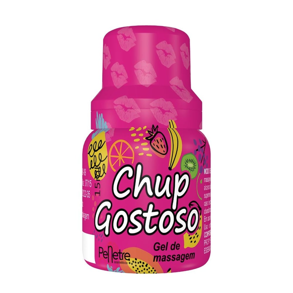 Chup Gostoso Gel Para Massagem 15Ml Penetre Cosméticos - Imagem 3