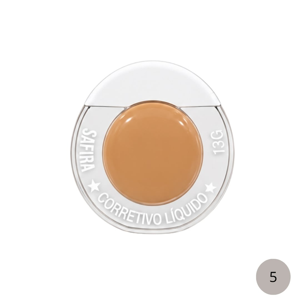 Corretivo Líquido 13G Safira Cosmésticos - Imagem 6