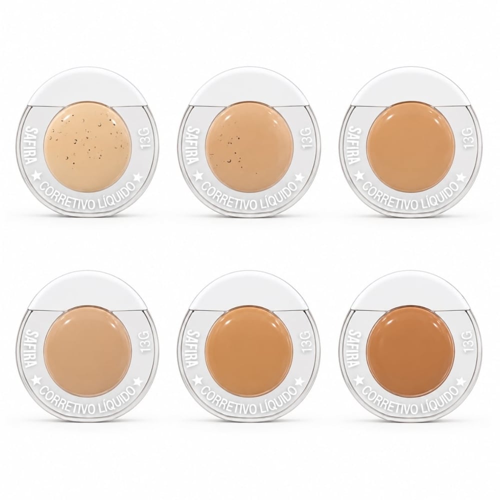 Corretivo Líquido 13G Safira Cosmésticos