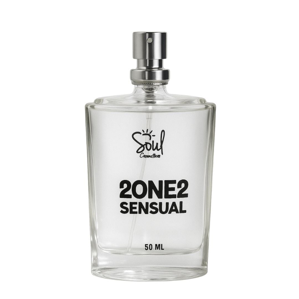 2 One 2 Sensual Feminina Colônia 50Ml Soul Cosméticos - Imagem 2
