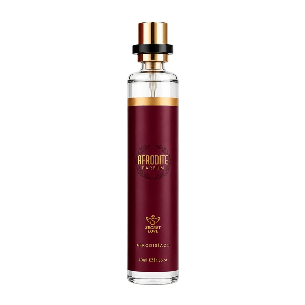 Afrodite Parfum Colônia Afrodisíaca Feminina 40Ml Segred Love - Imagem 2