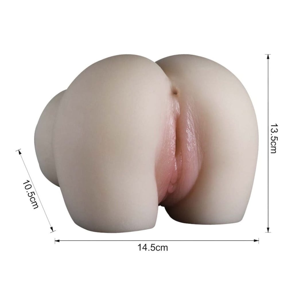 Alexia Masturbador Realístico Formato De Bunda Vagina E Ânus Vibe Toys - Imagem 4