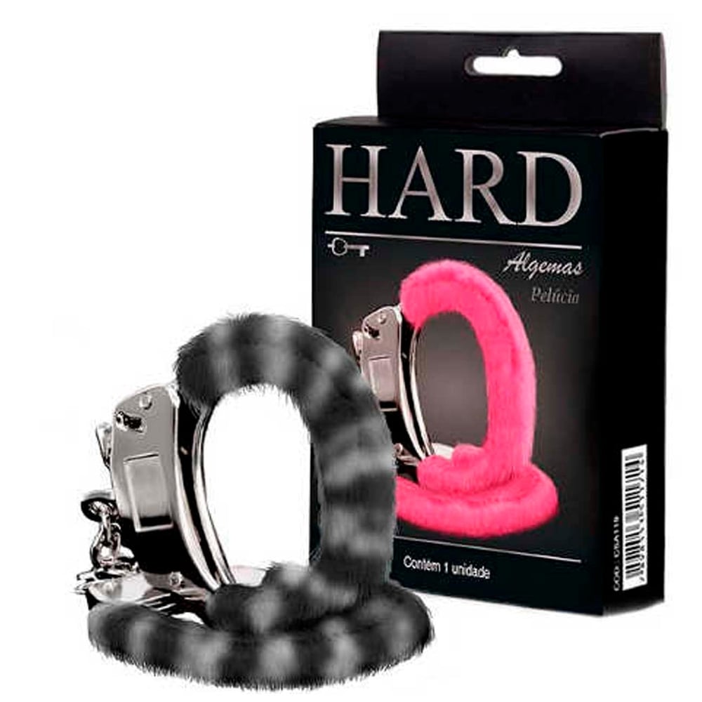 Algema De Metal Com Pelucia Hard - Imagem 4