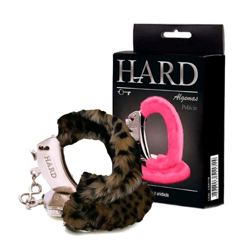 Algema De Metal Com Pelucia Hard - Imagem 7