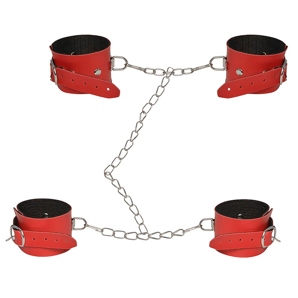 Algema E Tornozeleira Com Corrente Dominatrix - Imagem 2