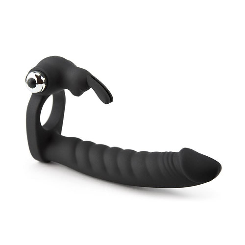 Anel Peniano Rabbit Em Silicone Flexível Com Vibração Vibe Toys - Imagem 10