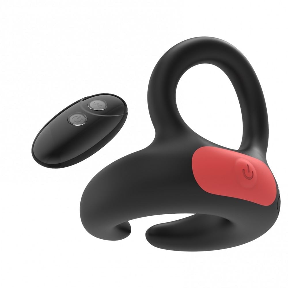 Vibrador Com Estimulador 7 Modos Vibratórios C/ Controle Remoto Sex Massage - Imagem 6