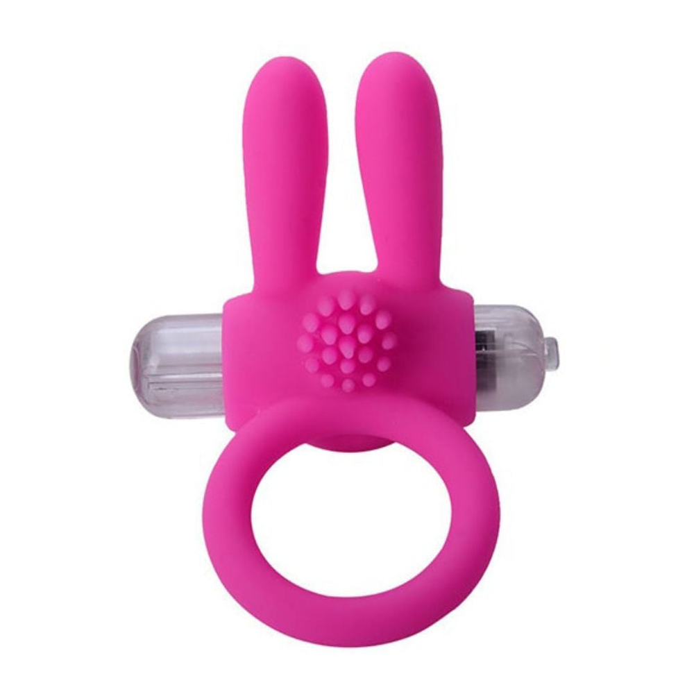 Anel Peniano Rabbit Com Cerdas Massageadoras E Vibração Vibe Toys - Imagem 6