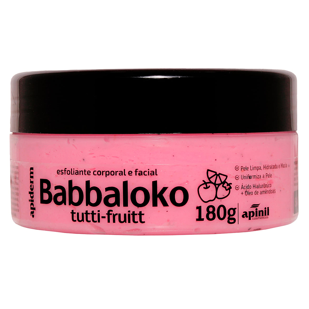 Apiderm Esfoliante Corporal E Facial 180G Apinil Cosméticos - Imagem 4