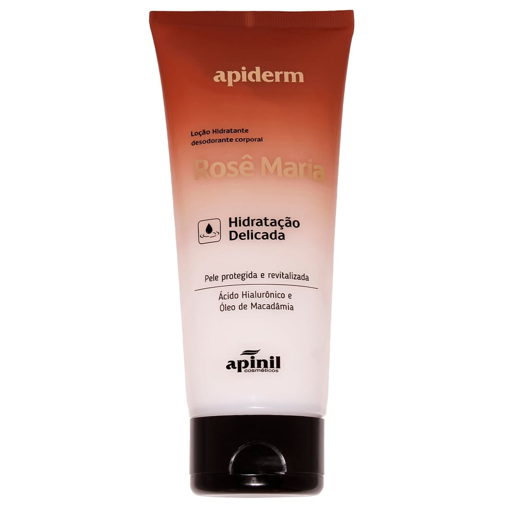Apiderm Loção Hidratante Corporal Rosê Maria 190G Apinil