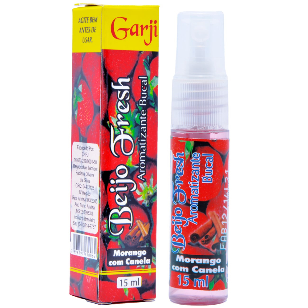 Aromatizante Bucal Fresh 15Ml Garji - Imagem 3