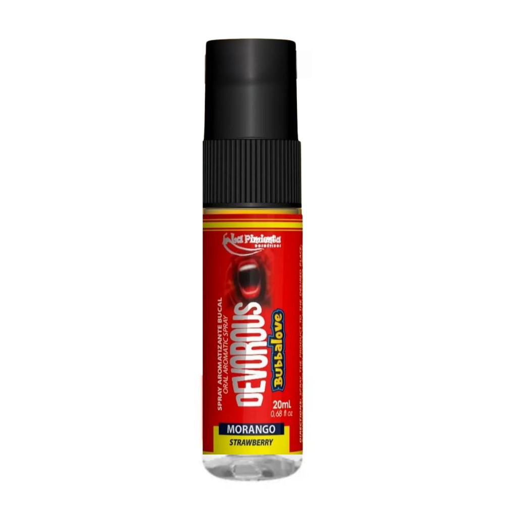 Aromatizante Spray Bucal Bubbalove Devorous 20Ml La Pimienta - Imagem 3