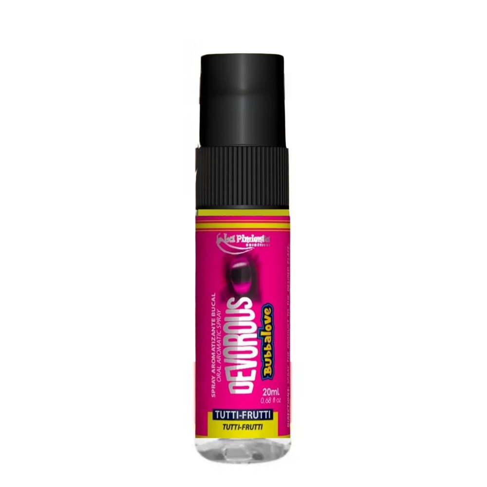 Aromatizante Spray Bucal Bubbalove Devorous 20Ml La Pimienta - Imagem 4