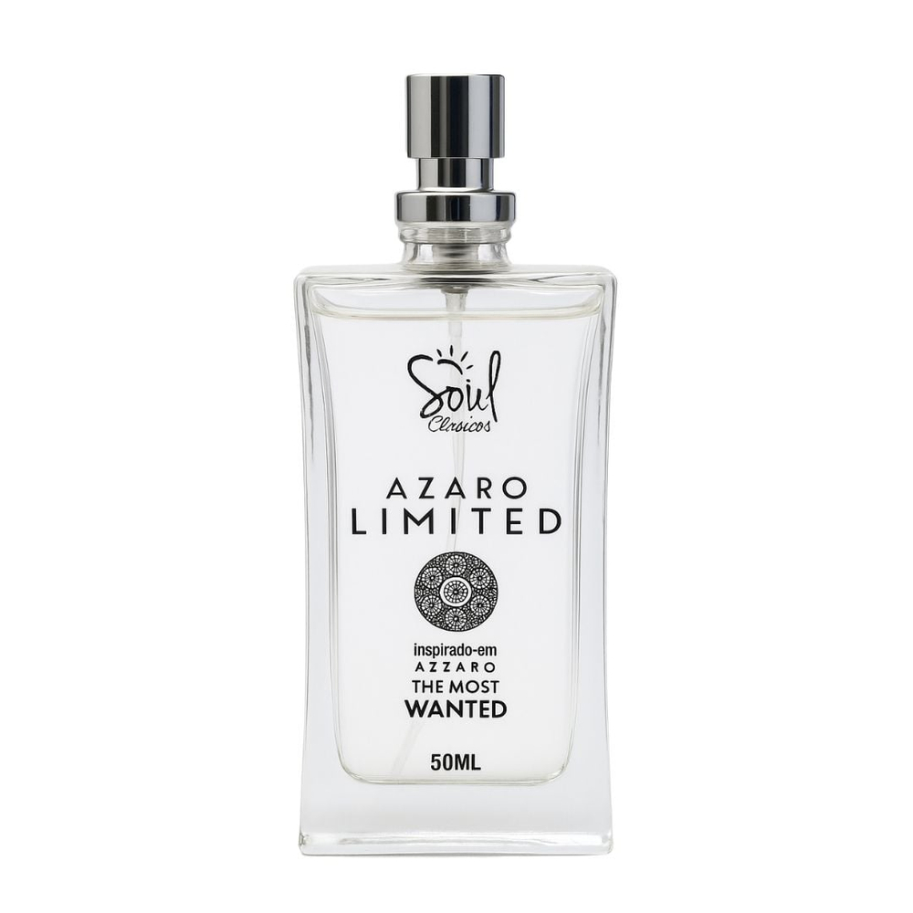 Azaro Limited Colônia Masculina 50Ml Soul Cosméticos - Imagem 2