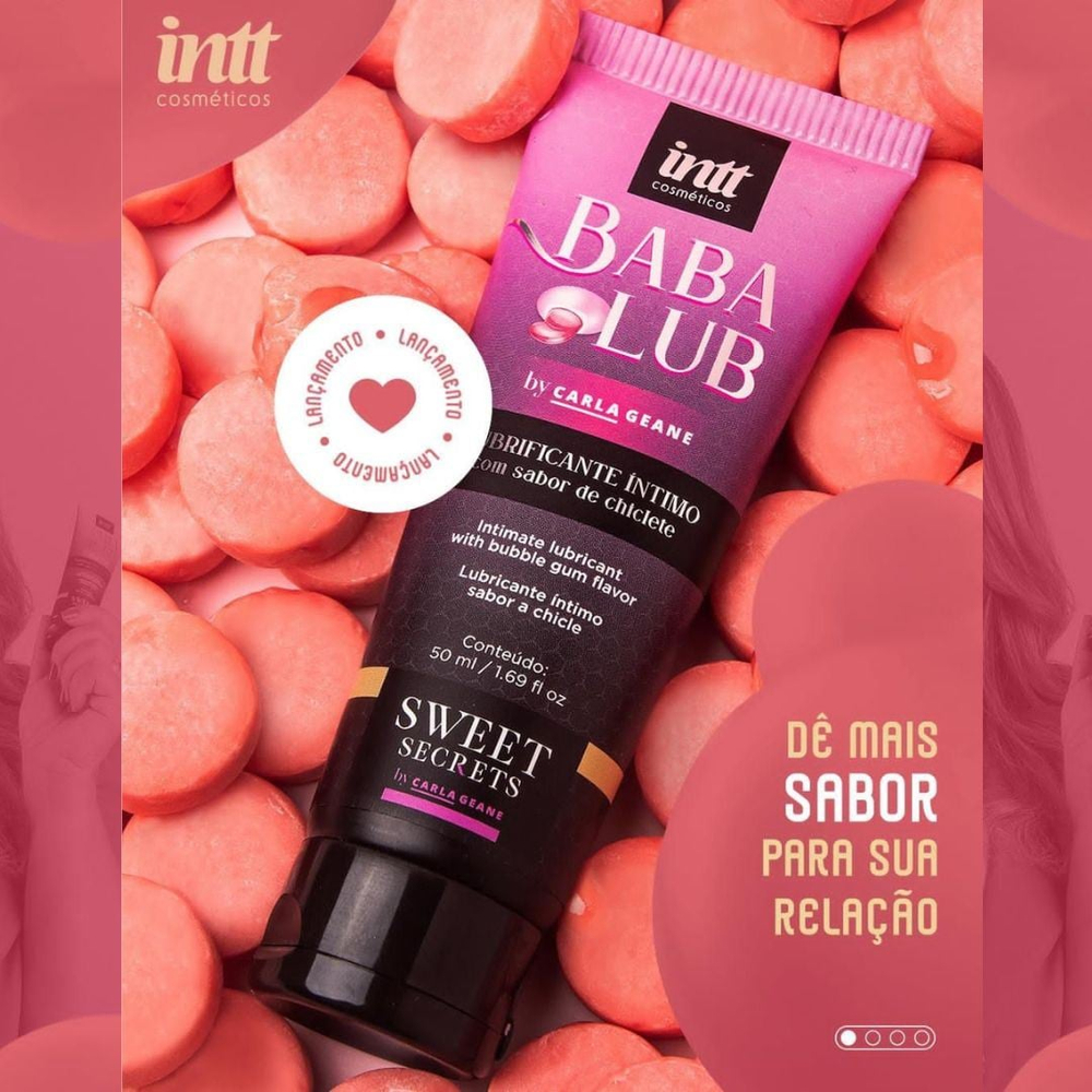 Baba Lub Lubrificante Íntimo By Carla Geane 50Ml Intt - Imagem 3