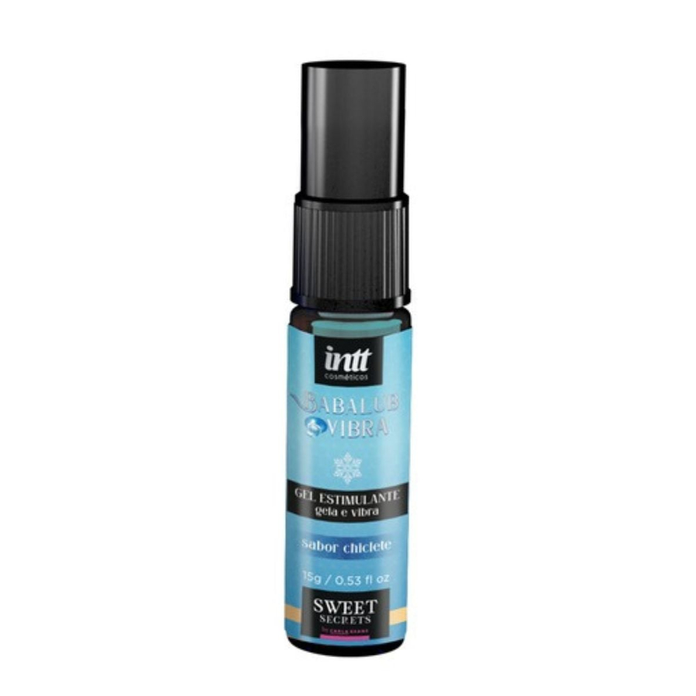 Babalub Gel Estimulante Gela E Vibra Linha Sweet Secrets By Carla Geane 15G Intt - Imagem 2