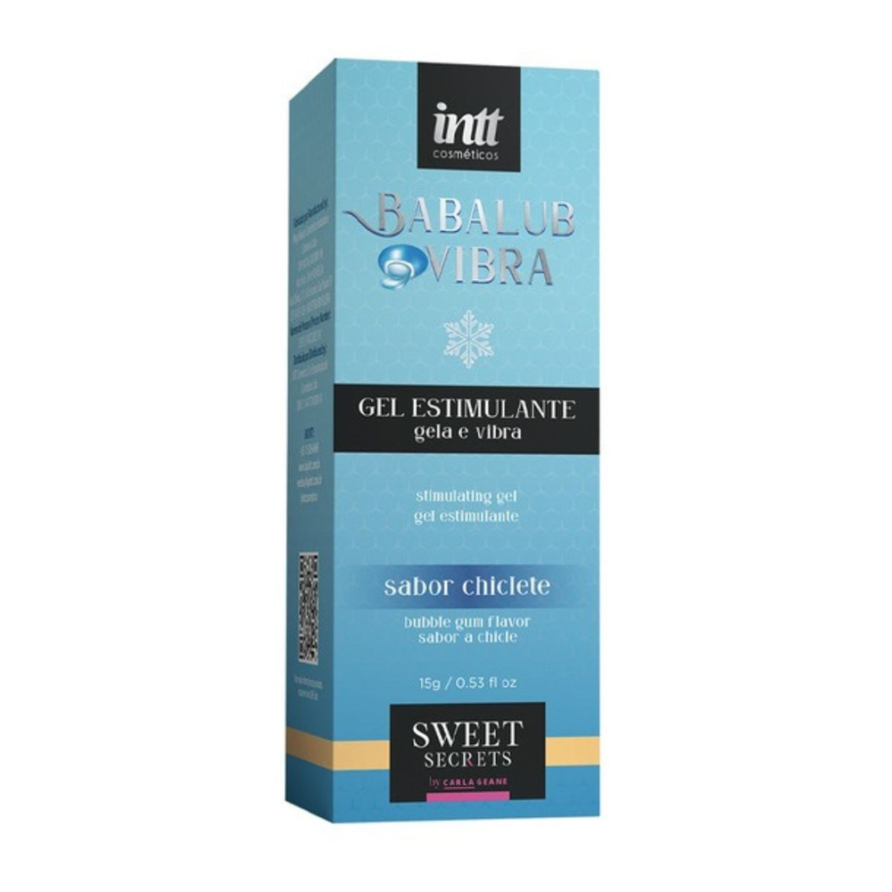 Babalub Gel Estimulante Gela E Vibra Linha Sweet Secrets By Carla Geane 15G Intt - Imagem 3