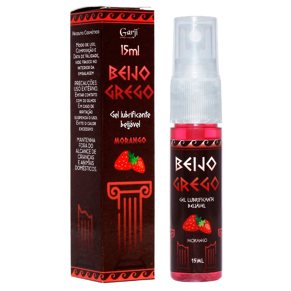 Beijo Grego Gel Lubrificante 15Ml Garji - Imagem 3