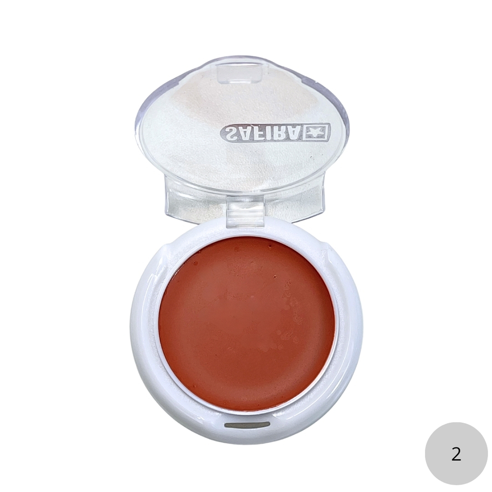 Blush Mini Cremoso Linha Basic Safira Cosméticos - Imagem 3