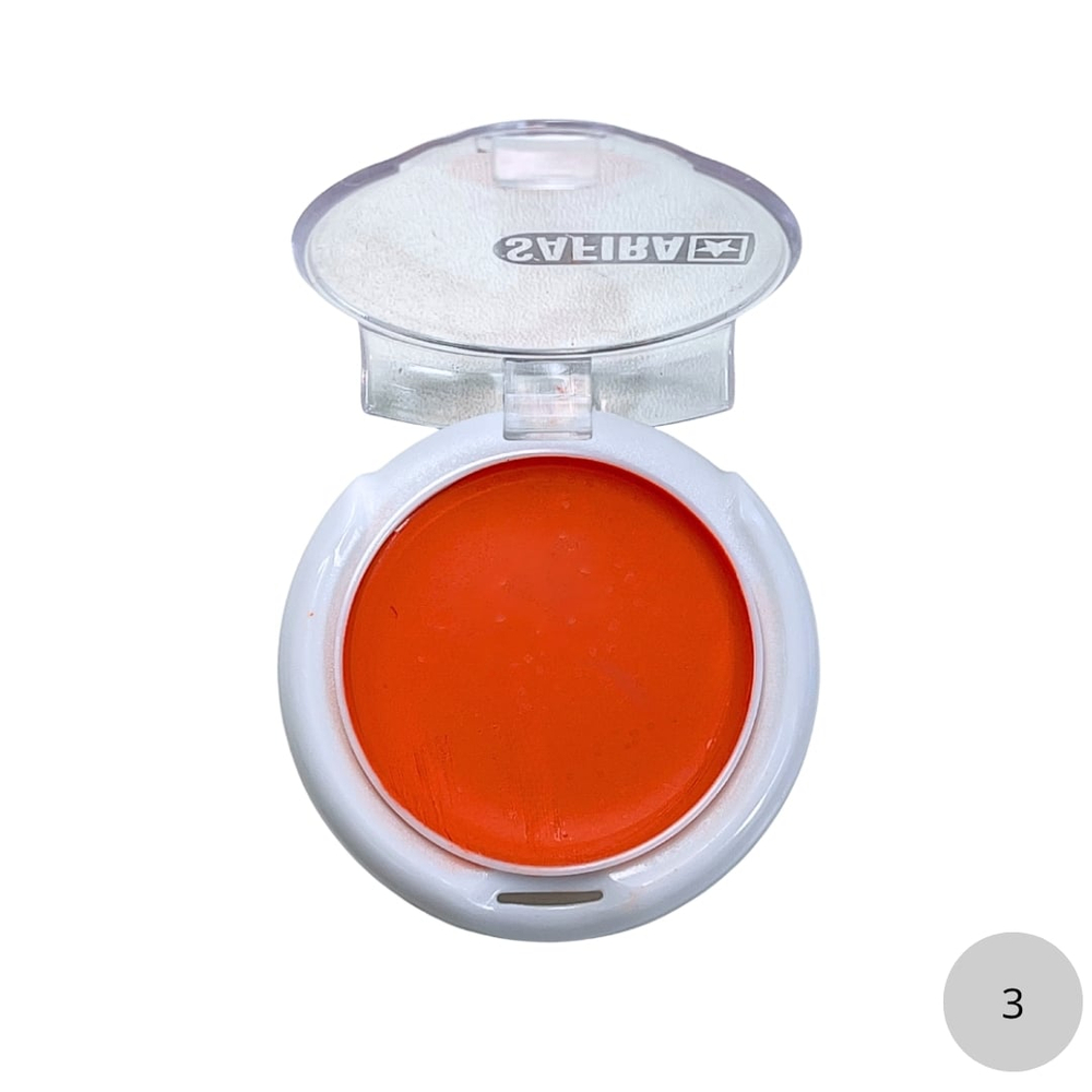 Blush Mini Cremoso Linha Basic Safira Cosméticos - Imagem 4