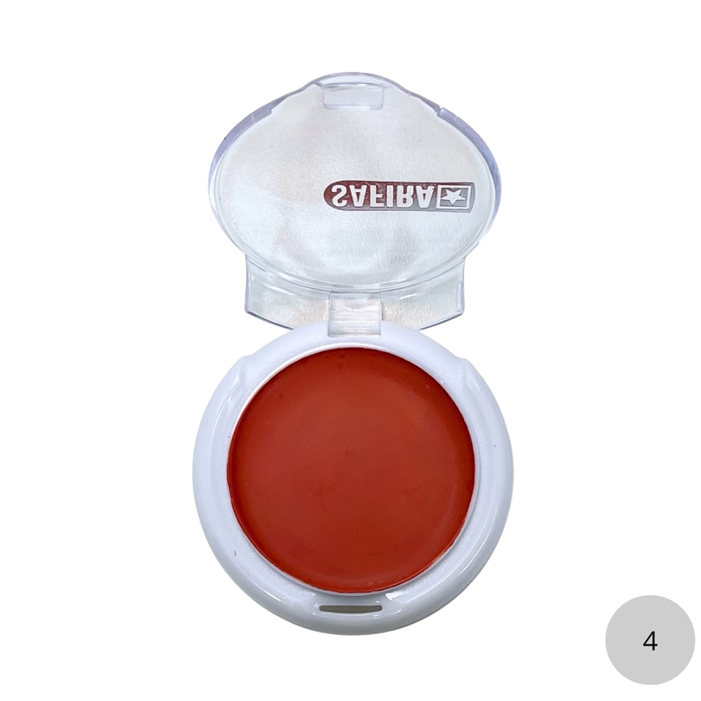 Blush Mini Cremoso Linha Basic Safira Cosméticos - Imagem 5