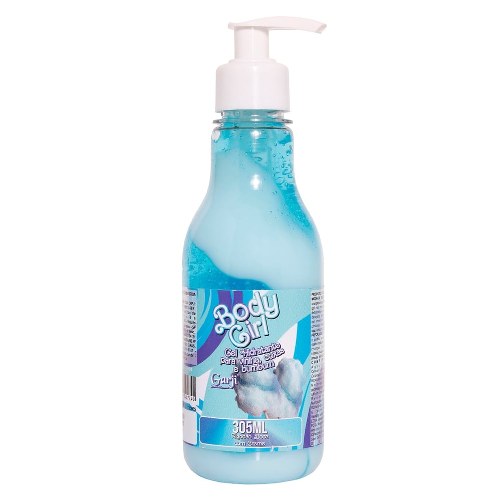 Body Girl Gel Hidratante Para Virilha E Bumbum Beijável 305Ml Garji - Imagem 3