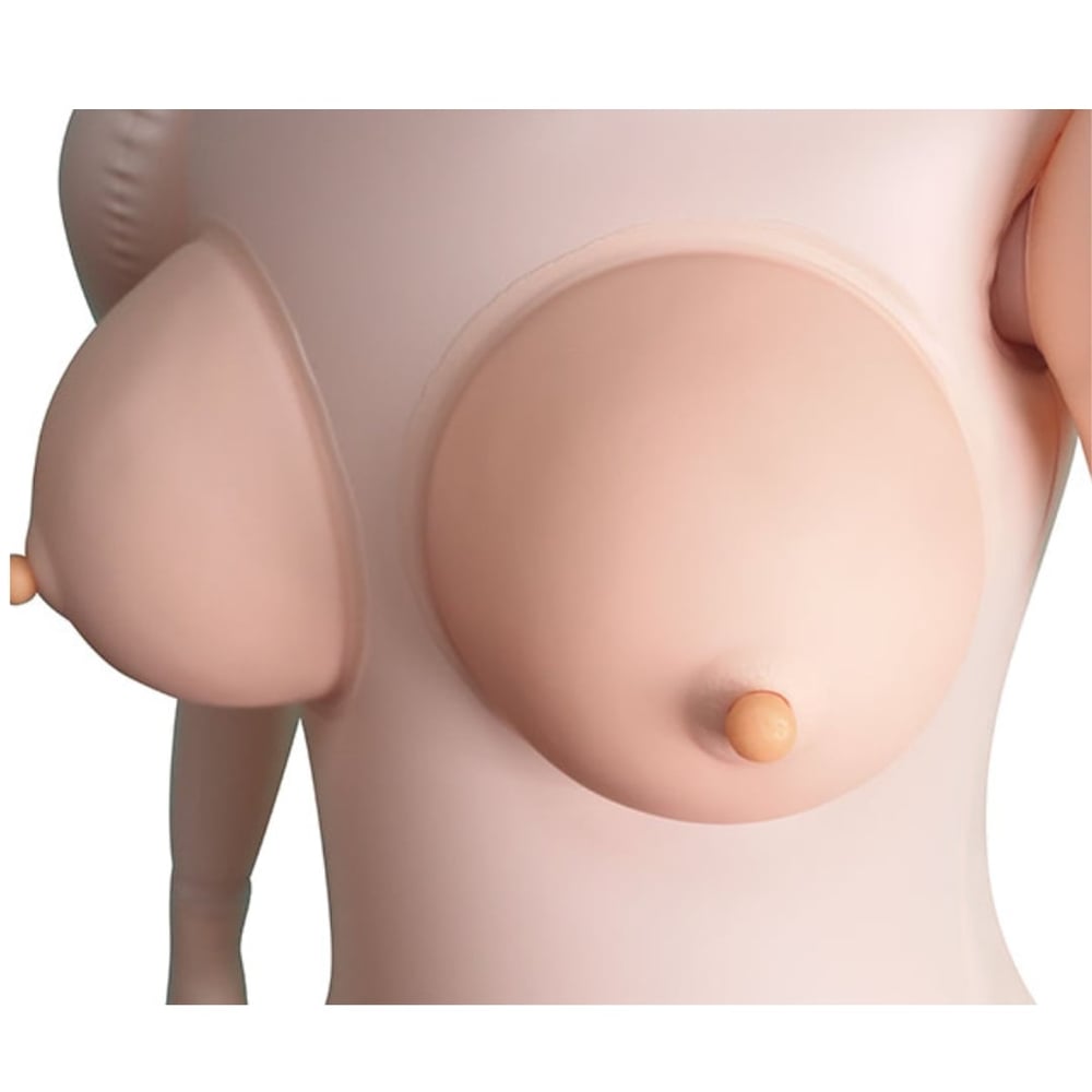 Boneca Inflável Geisy Com Seios Fartos E Vibração Vibe Toys - Imagem 6