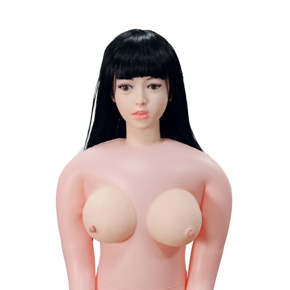 Boneca Inflável Niky Com Seios Fartos E Vibração Vibe Toys - Imagem 2
