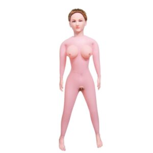 Boneca Inflável Sofhia Com Seios Fartos E Vibração Vibe Toys