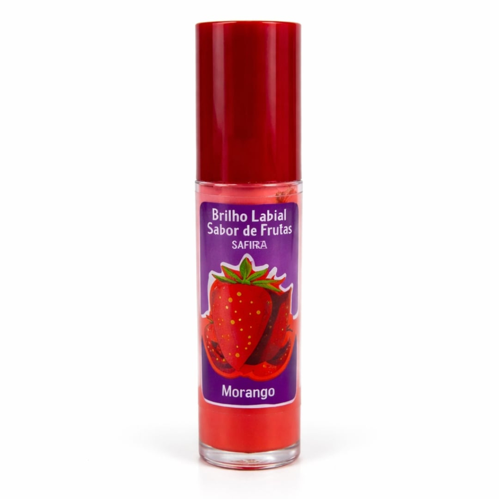 Brilho Labial Roll-On Sabor De Frutas 5Ml Safira Cosméticos - Imagem 5