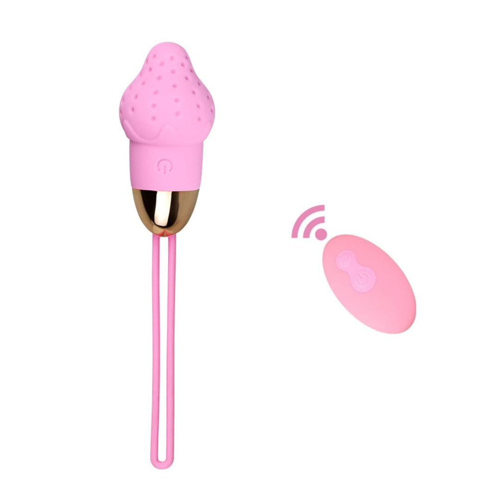 Bullet Formato De Morango 10 Modos De Vibração Vibe Toys - Imagem 2