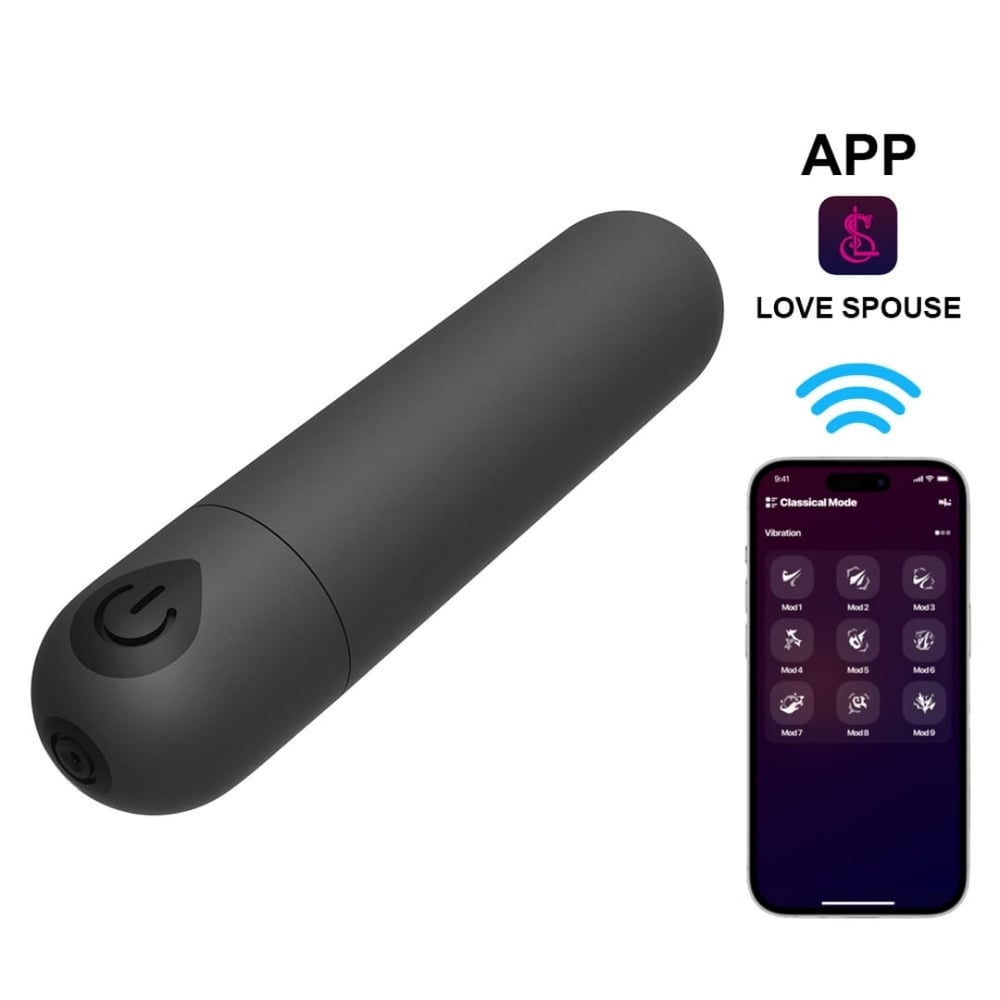 Bullet Wireless Com 10 Modos De Vibração Via App Vibe Toys - Imagem 4