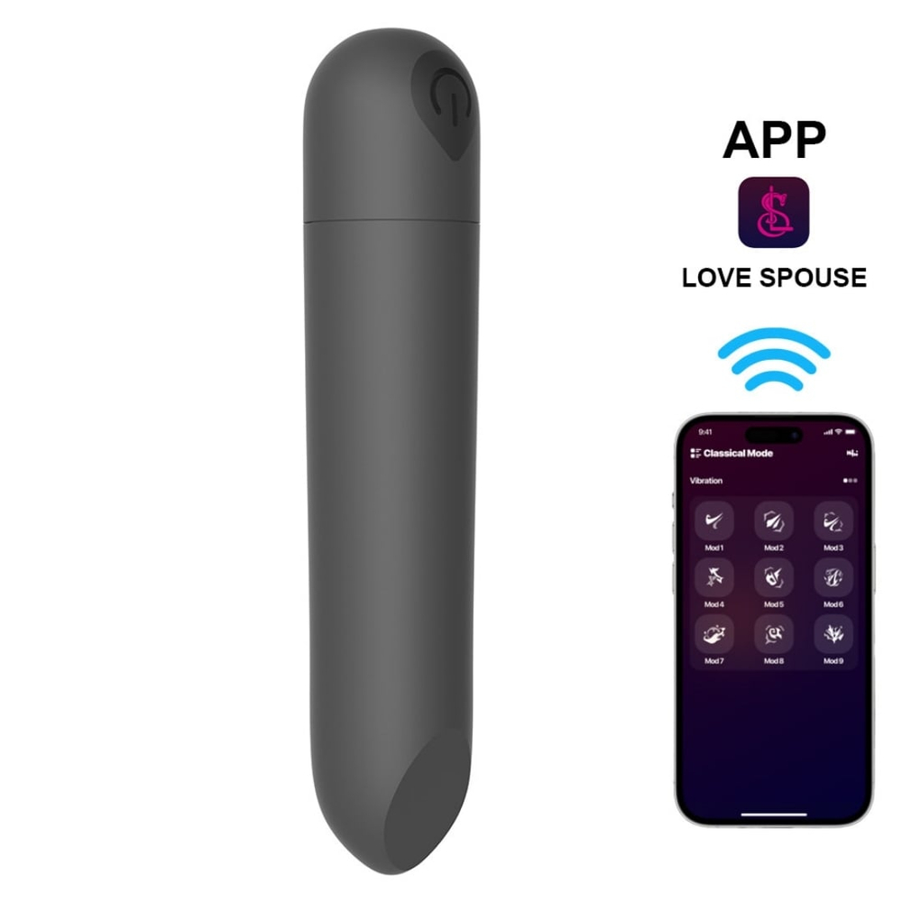 Bullet Wireless Com 10 Vibrações Via App Vibe Toys - Imagem 3